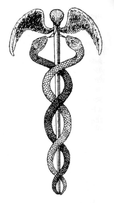 caduceus hermes|what is Hermes staff called.